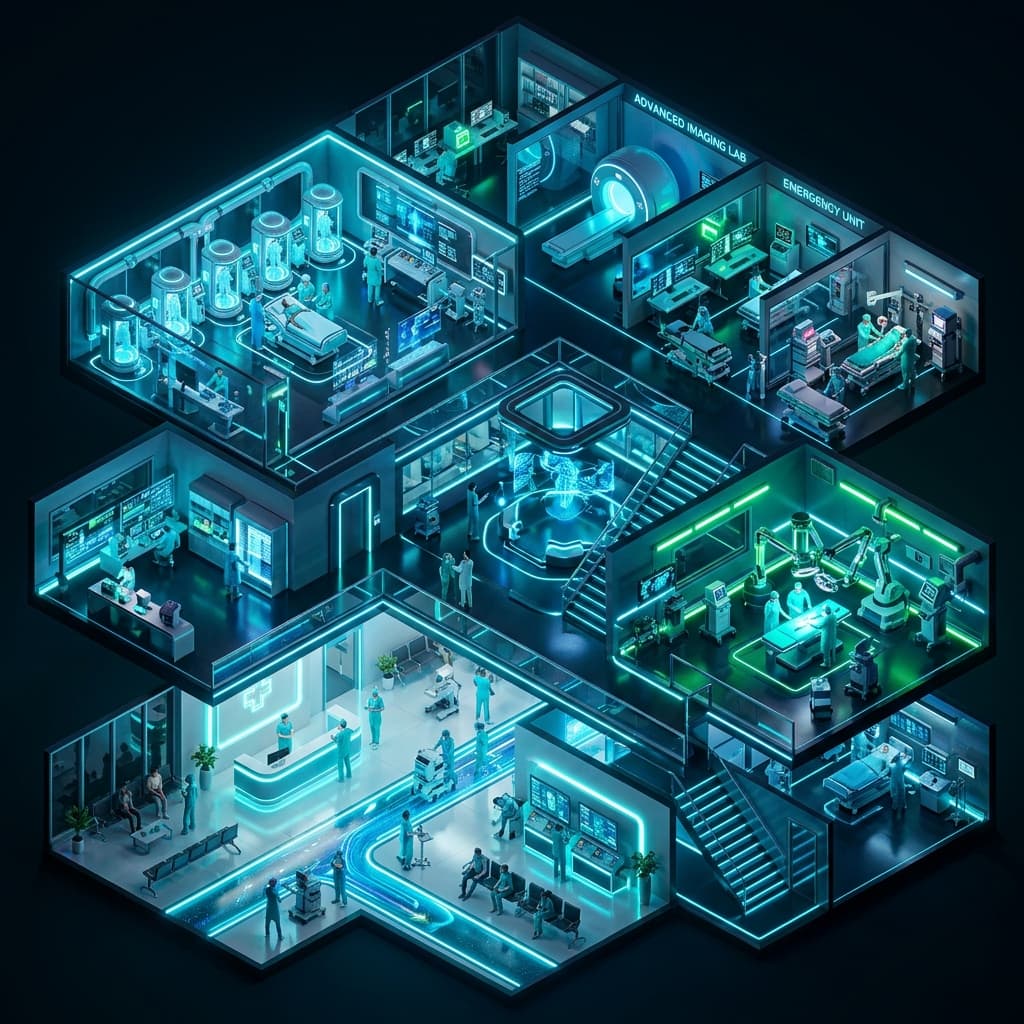 Isometric Medical Hub Representation